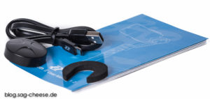 Zhiyun-tech Smooth II - Detail Gegengewicht Manual USB-Kabel
