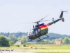 Airday Nordholz 2013 Flying Display - Bo 105 der deutschen Heereflieger bei einer Kunstflug Vorführung