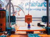 Cebit 2013 - 3D Drucker von fabbster