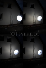 Lichtformer Vergleich Reflexschirm - Durchlichtschirm