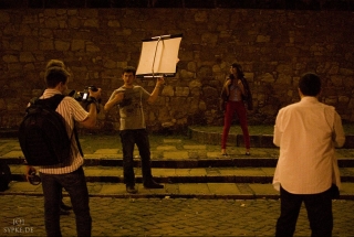Fashion bei Nacht Workshop Making Of