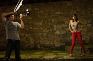 Fashion bei Nacht Workshop Making Of