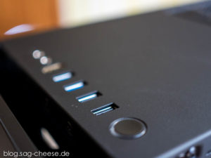 Hackintosh Selbstbau - NZXT Gehäuse USB3.0 Ports
