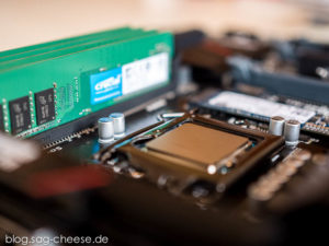 Hackintosh Selbstbau - Intel i7 6700K CPU Crucial DDR4 RAM