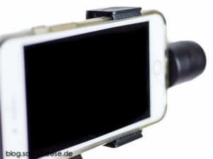 Zhiyun-tech Smooth II - Detail Smartphone Klammer